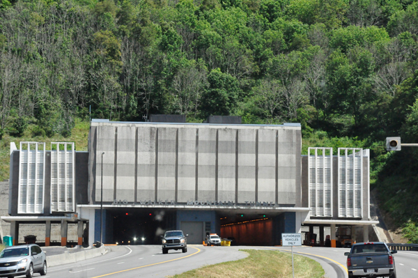 The Big Walker Mountain Tunnel entrance