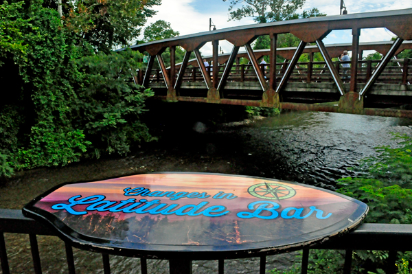 Margaritaville view of the river