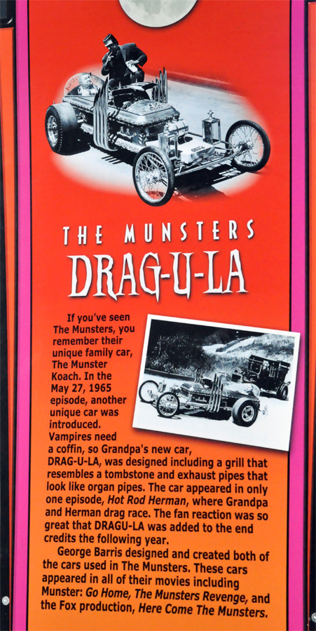 DRAG-U-LA from The Munsters- car