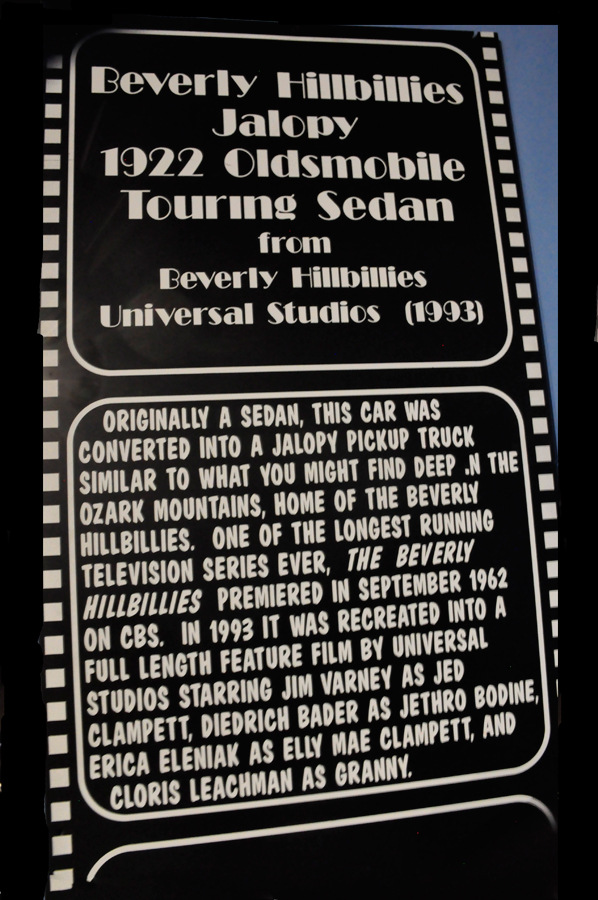 The Beverly Hillbillies jalopy information