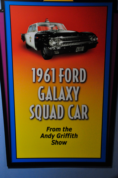 Andy Griffith Show car poster