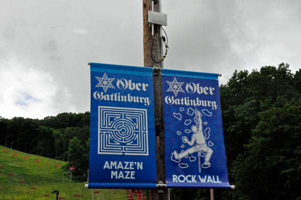 Ober Gatlinburg flags