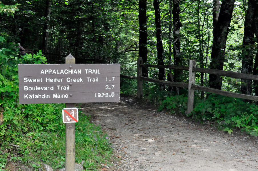 Appalachian Trail sign