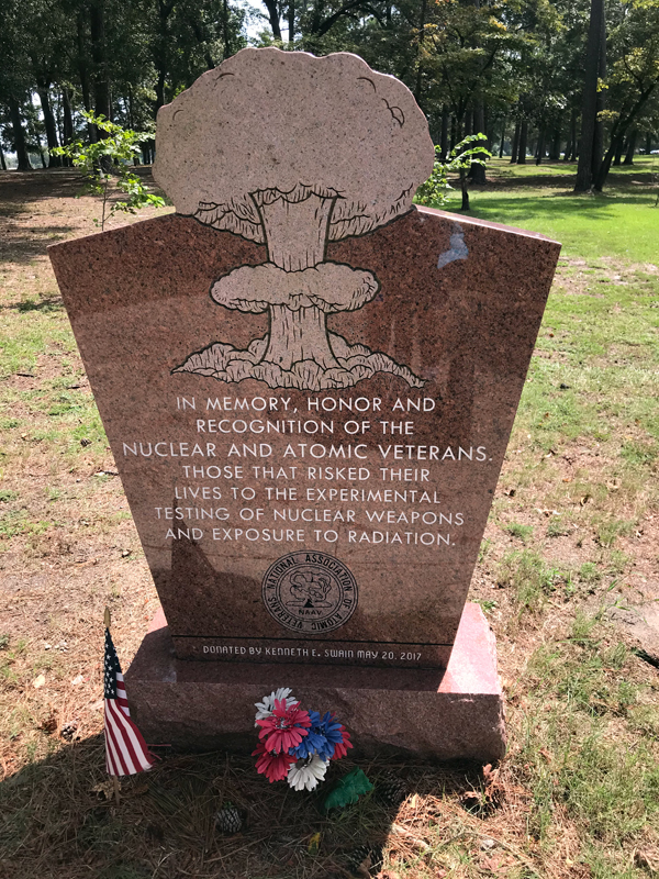 monument for Nuclear and Atomic Veterans