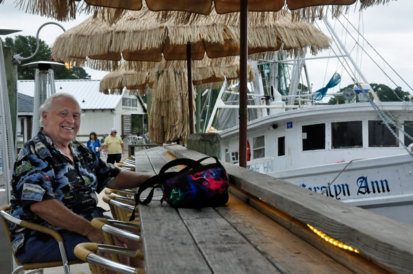 Lee Duquette at Waterfront Seafood ShacK