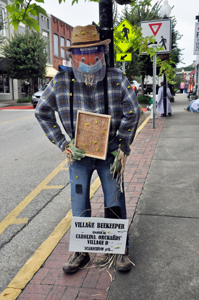 Beekeeper Scarecrow