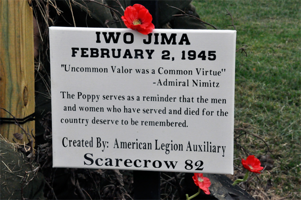 Iwo Jima sign