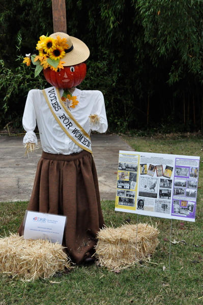 Votes For Women Scarecrow 