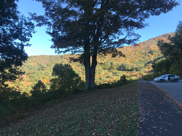 Blue Ridge Mountain scenery