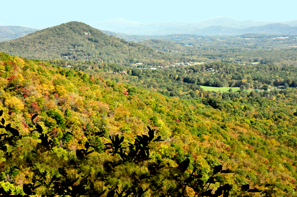 fall colors on the Blue Ridge Parkway