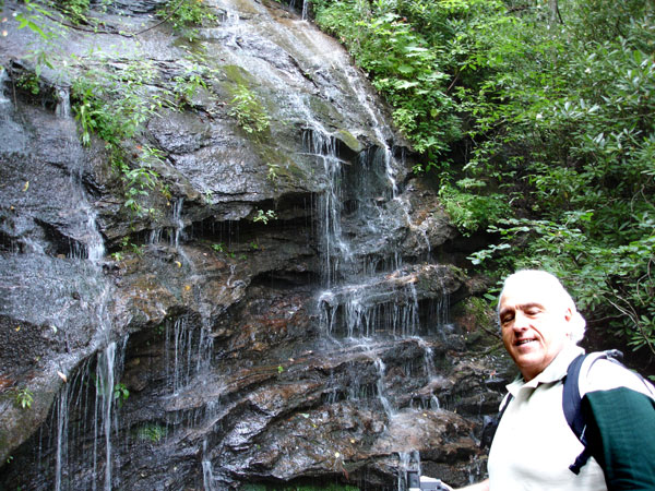 Ada-Hi Falls Trail  and Lee Duquette