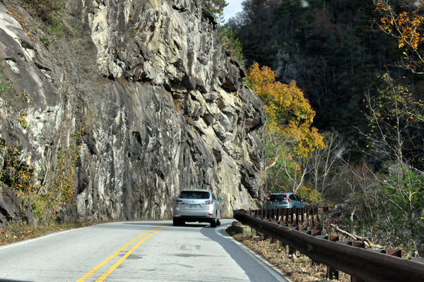 road in Nantahala National Forest