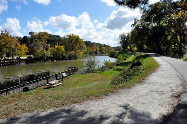 canal and paved path