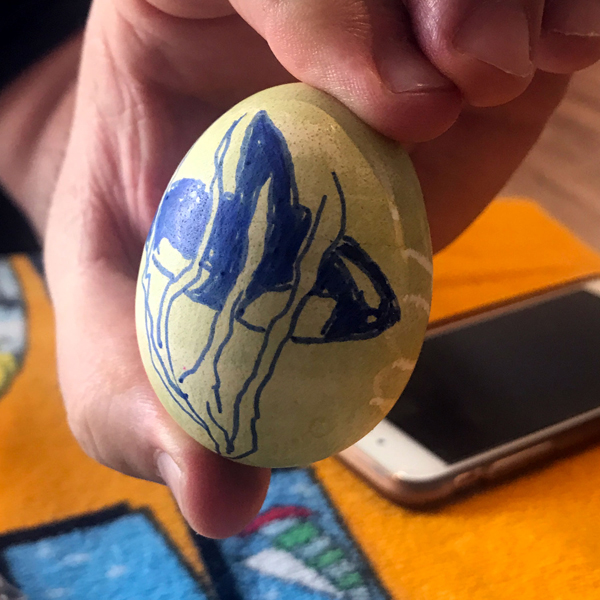 a fancy Easter egg