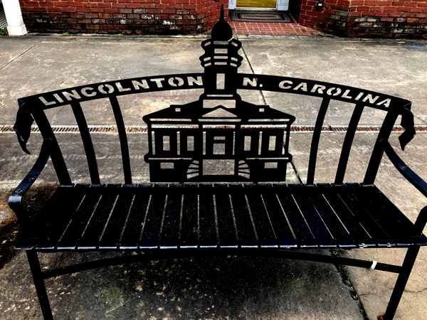 bench on Main Street