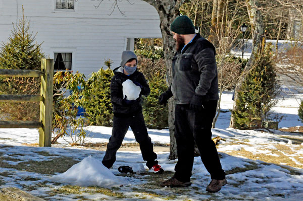 a big snowball