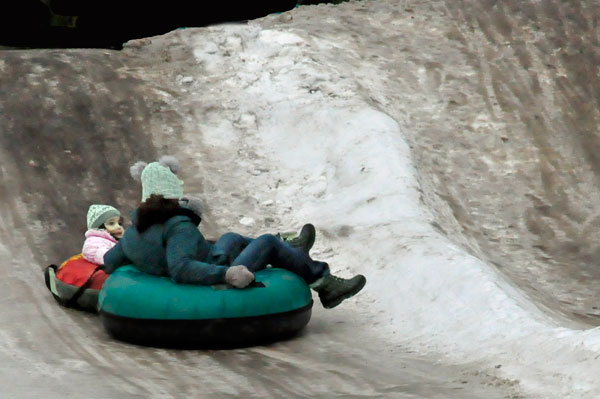 Kristen and her daughter