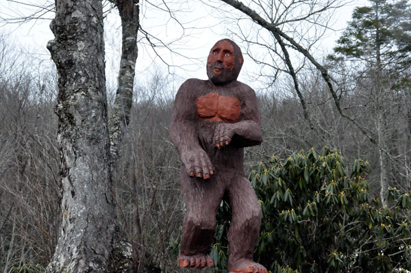 Big Foot watching over everyone