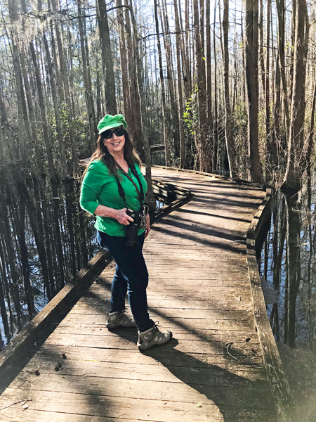 Karen Duquette on the Boardwalk