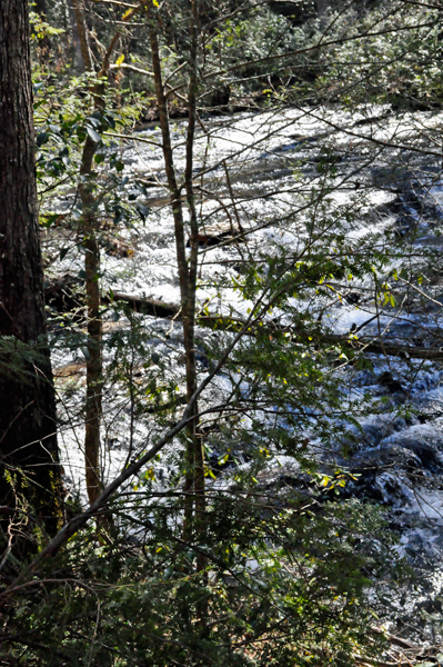 part of the waterfall