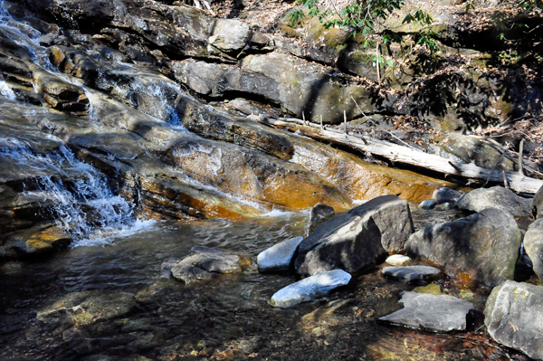 Jones Gap Waterfall. 