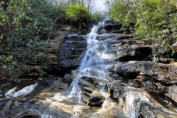 Jones Gap Waterfall. 