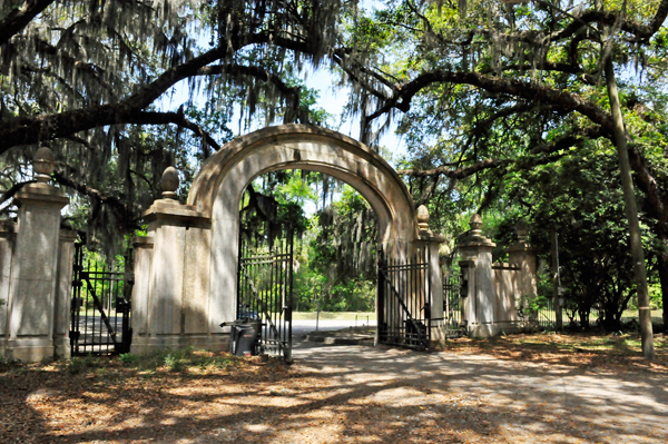 Wormsloe Historic Site exit