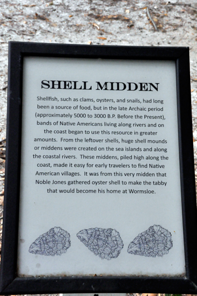 Shell Midden sign