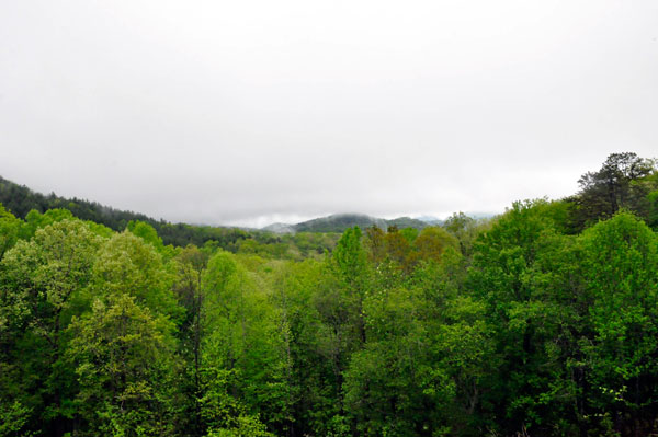 Popcorn Overlook view