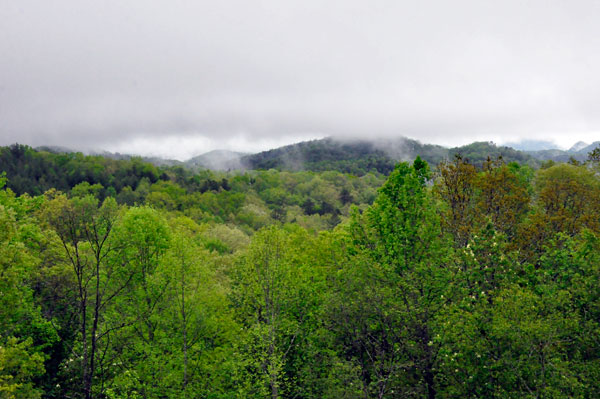 Popcorn Overlook view