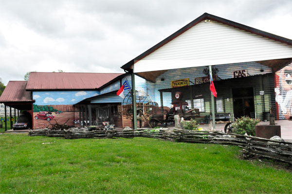 part of Pappy's Trading Post building