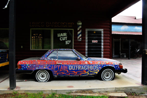 Captain Outrageous Pop Art Car