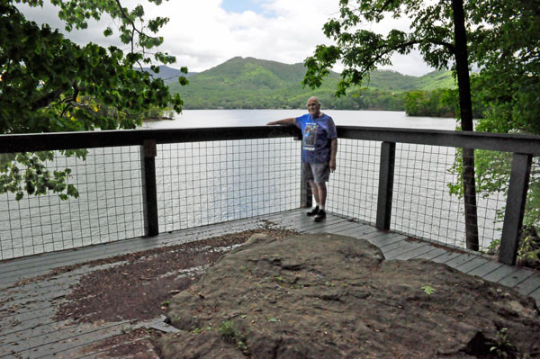 Lee Duquette at Lake Chatuge