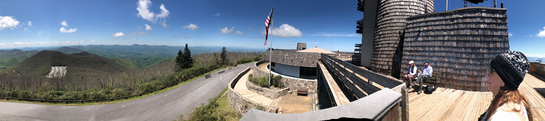 Karen Duquette at Brasstown Bald 