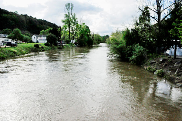 The Ocoee River in Copperhill TN