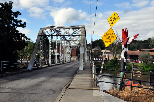 The steel bridge