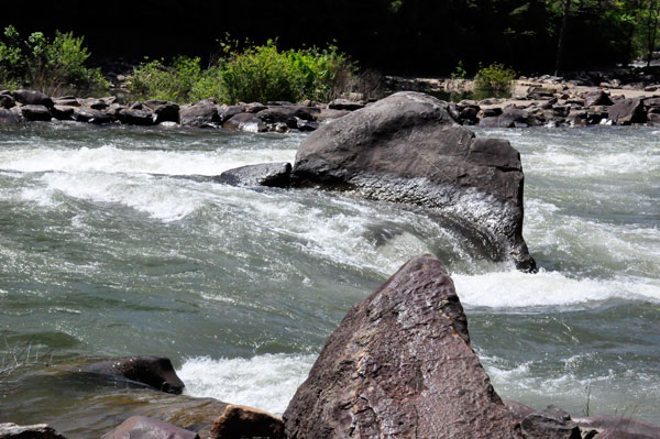 Big Boulders in the Ocoee River