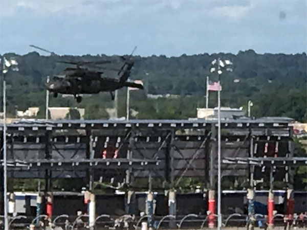 Black Hawks helicopter