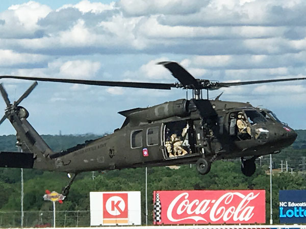 Black Hawks helicopter
