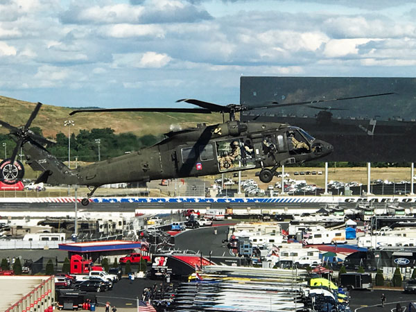 Black Hawks helicopter