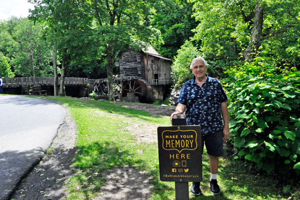 Lee Duquette in Babcock State Park