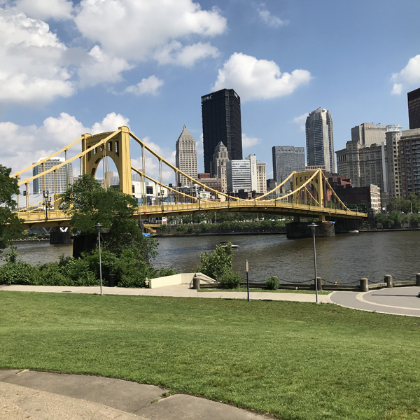 downtown Pittsburgh Pennsylvania