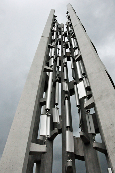 wind chimes on The Tower of Voices