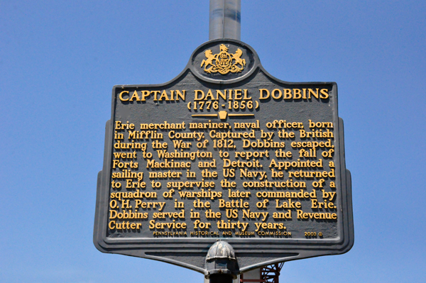 Captain Daniel Dobbins sign