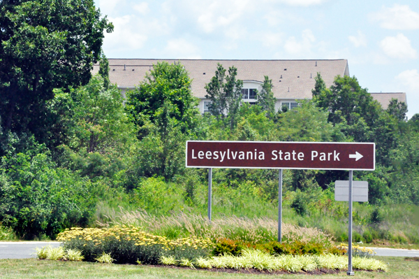 Leesylvania State Park sign