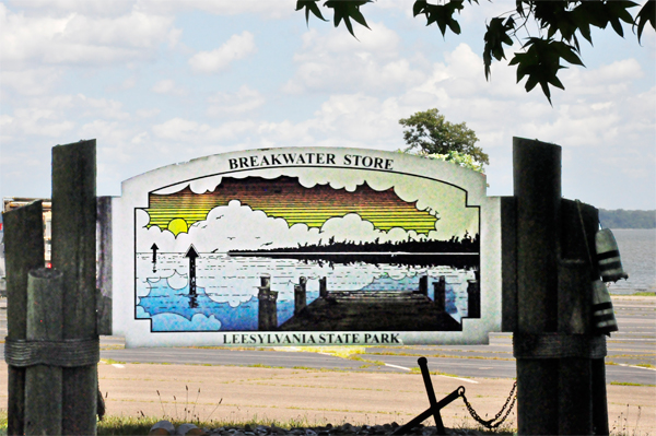 Leesylvania State Park store sign