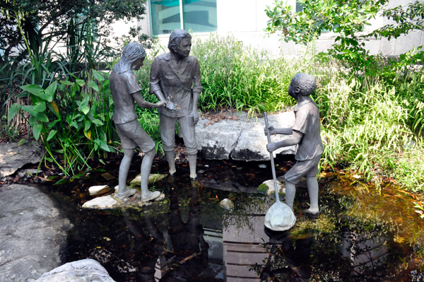 Rachel Carson Sculpture and wildlife Garden