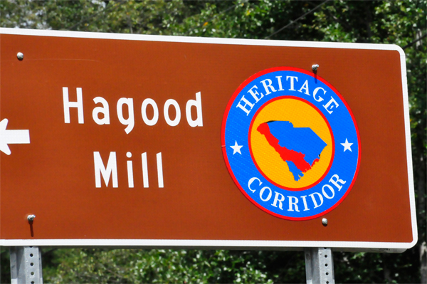 Hagood Mill sign