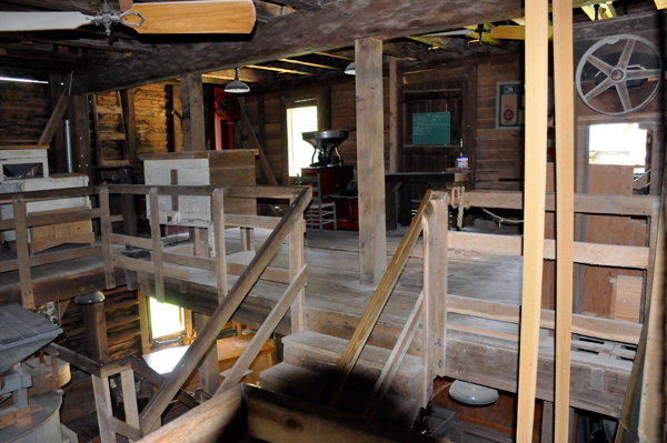 inside the 1845 mill