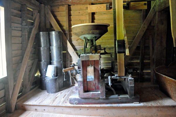 inside the 1845 mill